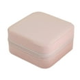 thumbnail image 2 of Caja de joyería pequeña, organizador de joyas, soporte de exhibición, caja de almacenamiento de joyería, estuche de almacenamiento de joyería para pul Rosa, 2 of 8