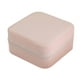 thumbnail image 2 of Caja de joyería jinwen Rosa con cremallera de viaje, 2 of 5
