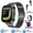 Bamboo knot steel black, variant on 2025 Unisex Smart Watch w/ Earbuds, 2.01" HD, NFC, Wireless Call, 100+ Sport Modes, Zinc Alloy, USB Charging