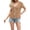 Khaki, variant on Women Summer Cable Knit Cardigan Sweater Tie Front V Neck Oversized Knitwear Black L