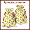 thumbnail image 2 of KLL Corn On The Cob for Christmas Gift Bag,Holiday Bags for Gifts Christmas Bags & Drawstring Gift Pouch Reusable Holiday Gift Bags & Party Favor Bags (1 PCS)-Medium, 2 of 9