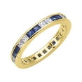 thumbnail image 2 of Karina B� Genuine Sapphire Eternity Band, 2 of 9