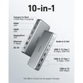 thumbnail image 5 of Anker 563 10-in-1 USB-C Docking Station, Gray, 2.8 lbs, 5 of 6