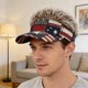 thumbnail image 5 of Gorra de béisbol patriótica con bordado de estrellas y rayas | Gorra unisex ajustable para eventos al aire libre y celebraciones festivas | Gorra de verano con protección solar para hombres y mujeres, 5 of 5