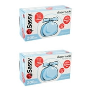 Sassy Disposable Diaper Sacks, 200ct - Multipacks - 2 pack (400)