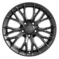 17" Rim fits 1988-1996 Chevrolet Corvette C7 Z06 Style Gunmetal 17x9.5 Aluminum Wheel
