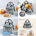 thumbnail image 5 of Yuyamidu Blue Camo Bow 4Pcs School Backpack Set, 17 Inch Large Capacity Bookbag with Lunch Box Pencil Case Water Bottle Sleeve for Girls Boys Students Daily Travel, 5 of 7