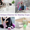 thumbnail image 4 of (b)stanley Cup Accessory Set - Water Bottle Handle Strap, Siliocne Stanley Cup Boot, Stanley Charms Stanley Cup 40 Oz Tumbler, 4 of 5