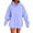 Purple, variant on Bibifish Womens Hoodies Solid Color Oversized Long Length Pullover Hoodies With Pocket Soft Casual Spring Fall Daily Wear Relaxed Chic Hoodies
