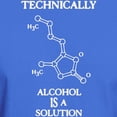 thumbnail image 3 of CafePress - Alcohol, A Solution Dark T Shirt - Men's Classic Graphic Cotton T-Shirt, 3 of 4