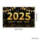 thumbnail image 2 of Fondo de cuenta regresiva de Año Nuevo en negro y dorado para fiestas, saludos por el Año Nuevo, decoración de Nochebuena, suministros para fotomatón, 2 of 5