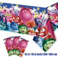 thumbnail image 3 of Disney Inside Out 2 - Juego de decoración para fiesta de cumpleaños, platos, vasos, servilletas, vasos, globos, suministros, kit de regalo, 3 of 5