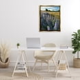 thumbnail image 3 of Stupell Industries Lavender Fields Landscape Landscape Photography Gold Floater Framed Art Print Wall Art, 25 x 31, 3 of 10