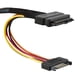 thumbnail image 3 of Cable adaptador Slimline SAS MCIO 8i 74 a 2-SFF 8639 50 cm con alimentación SATA 15P, 3 of 5