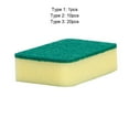 thumbnail image 3 of Toystoory Sponge Double Sided Bathtub Scrubber Washing Sink Towels Cleaning Kitchen Supplies Garden Tool Brush Household Type3 NO3, 3 of 6
