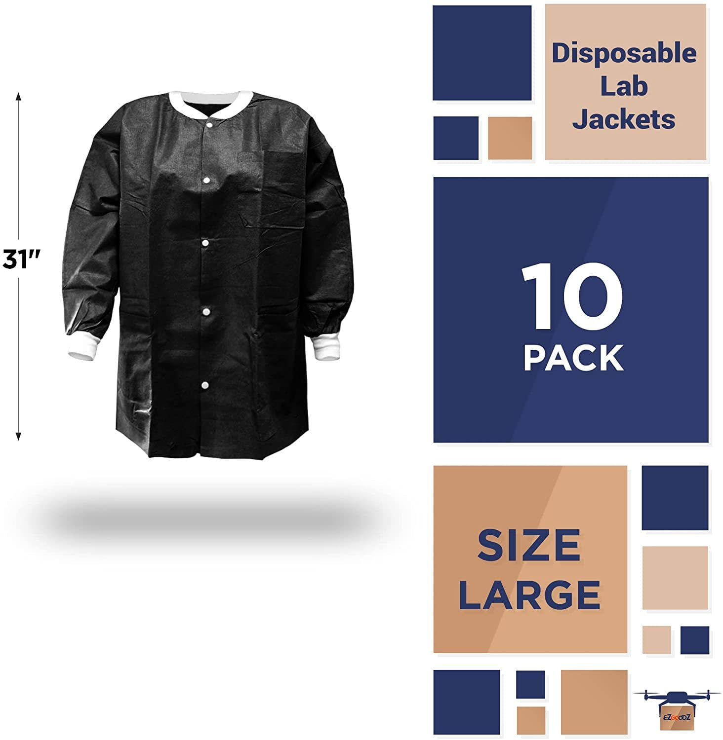 Denline store lab coats
