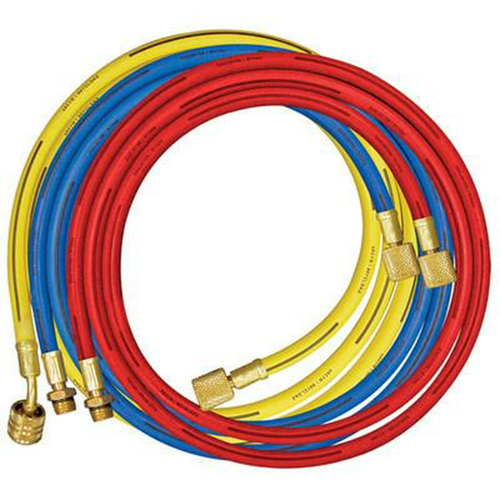 A/C 96" Long Air Conditioning Manifold Replacement Charging Hoses Gauge