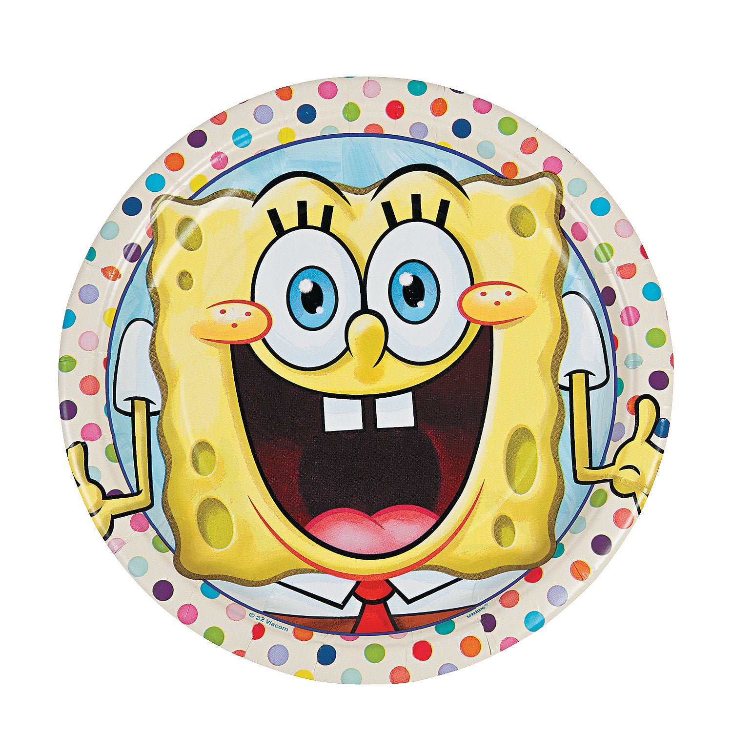 Spongebob Squarepants Dinner Plates Party Supplies 8 Pieces