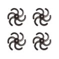 thumbnail image 1 of Bow String Stabilizer, 4Pcs Rubber String Shock Absorbers Archery Bow String Stabilizer Recurve Compound Bow Bowstring  Shock Dampener, 1 of 8