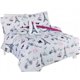 thumbnail image 2 of Juego de cama de 6 piezas con edredón y sábanas en bolsa con la Torre Eiffel de París para niños y adolescentes, 2 of 6