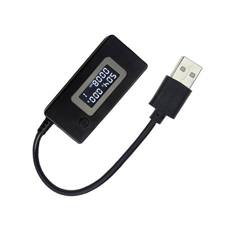 

LCD USB Voltage/Amps Power Meter Tester Multimeter Test Speed of Chargers Cables Capacity of Power Banks