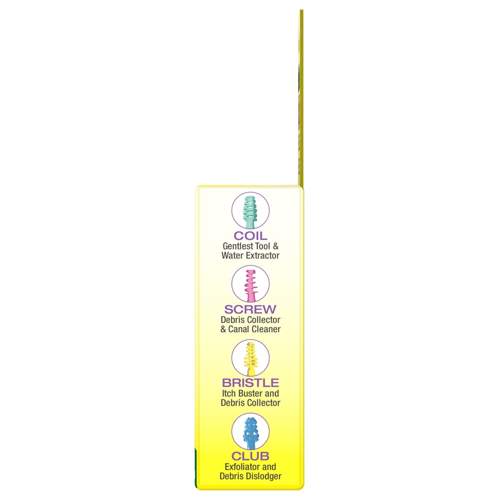 NeilMed Waxout Reusable Flexible Ear Cleaner Kit – 12 Flexible Cleaning Tools, Adult Size