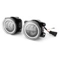 thumbnail image 3 of Feux de Brouillard Led Feu de Brouillard avant Pare-Chocs Feu de Brouillard Led Feu de Signalisation de Virage 4in Led Feu de Brouillard Rond avec Harnais de Support DRL Signal de Virage Adapté pour JL 2018-2020, 3 of 8
