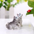 thumbnail image 4 of 8PCS Dog Figurine Decorative Creative Lovely Animal Statue Decor Dog Miniature, 4 of 9