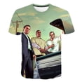 thumbnail image 2 of Ropa de niños verano Cool 3D estampado GTA 5 camiseta niños y niñas Hiphop camiseta niños tops 1 3 6 7 8 9 10 11 12 13 14Year8T Gao Jinjia LED, 2 of 2