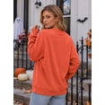 thumbnail image 6 of MOUSYA Halloween Sweatshirt Women Spooky Season Shirt Pumpkin Fall Sweatshirt Ghost Long Sleeve Pullover Tops, 6 of 9