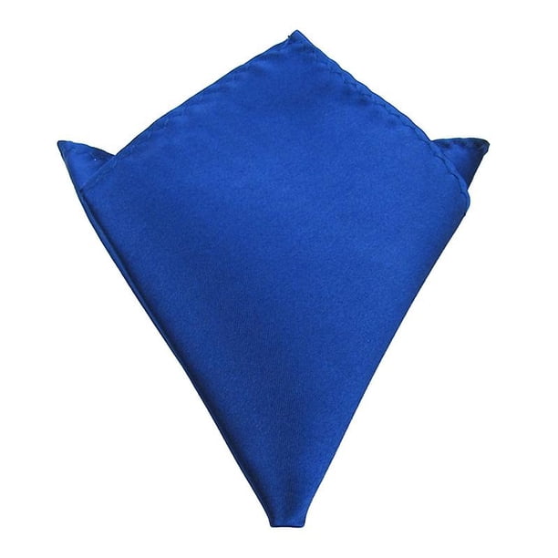 CARBONLIKE Pa?uelo de satén de poliéster para hombre 9 colores Pa?uelo cuadrado de bolsillo liso liso