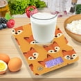thumbnail image 7 of Fox Face Orange Food Scale Digital Kitchen Scale Waterproof Tempered Glass Tare Function 11 lb for Baking Cooking Meal Prep, 7 of 7