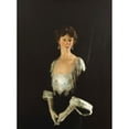 thumbnail image 2 of William Orpen 11x14 Black Ornate Wood Framed Double Matted Museum Art Print Titled: Portrait of Rose, Fourth Marchioness of Headfort, 2 of 5