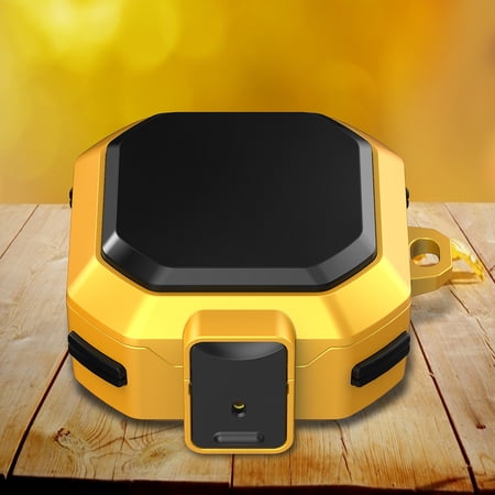 Military Armor Case with Secure Lock for Samsung Galaxy Buds Live / Buds2 / Buds Pro / Buds2 Pro / Buds FE Case Cover Full-Body Rugged Shockproof Hard Shell for Men Women with Keychain Yellow