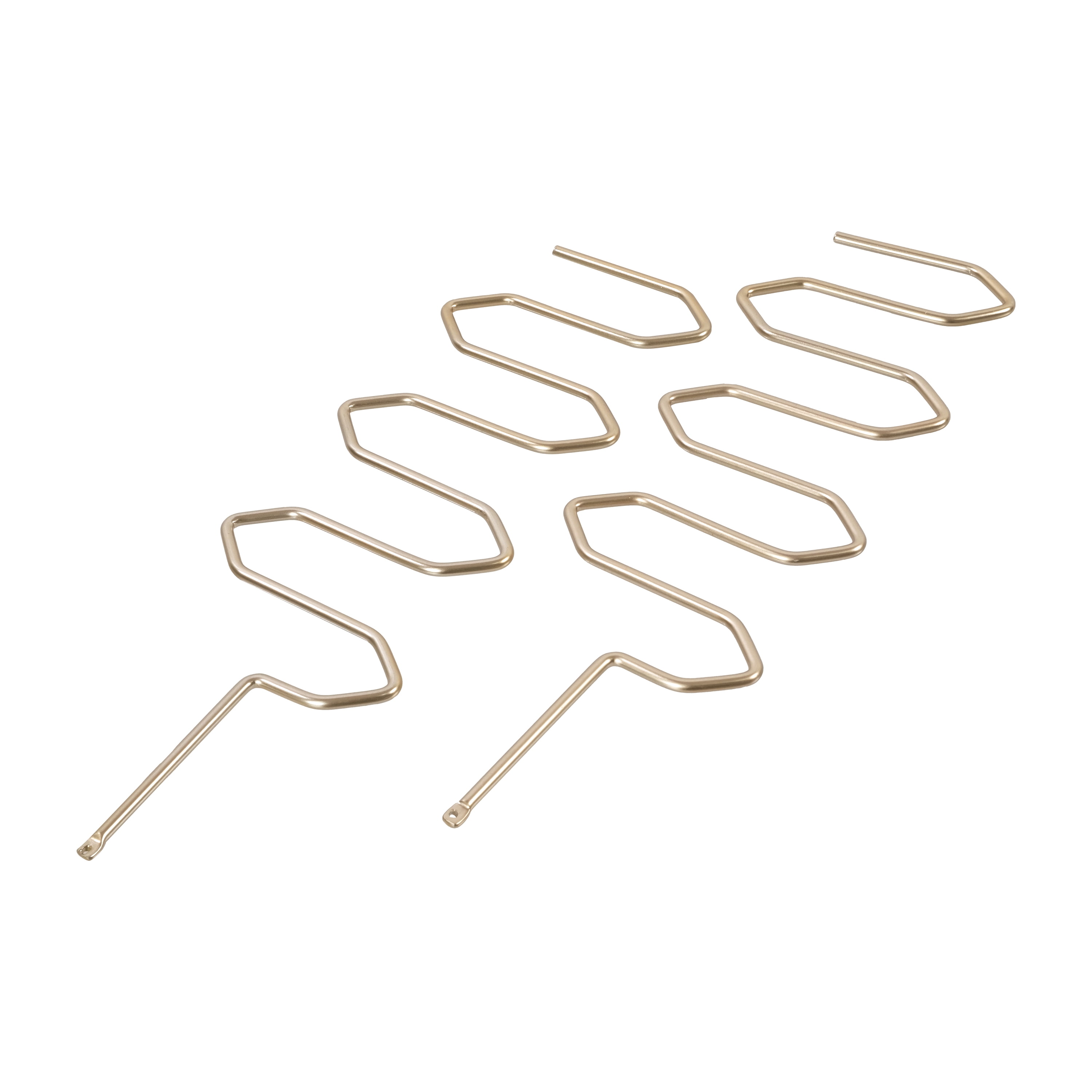 Better Homes & Gardens Golden Metal Plant Stakes, Set of 2, 13" Height - Climbing & Vining Plant Support