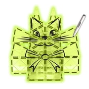 CreateOn Crayola GLOW Magnetic Tiles 30-Piece Set