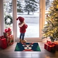 thumbnail image 5 of Christmas Reindeer Welcome Mat – Holiday Entry Door Rug for Front Porch, Indoor Outdoor Floor Mat for Kitchen, Bathroom, Entryway Decor, 5 of 5