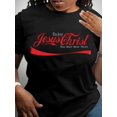 thumbnail image 1 of Summer Women's Front Printed Short Sleeve T Shirt Top Comfortable Breathable Fabric Casual Sports Style Christian Tee Tee For Adult, Men, Women, Teen, Teenager, Adolescent, Youth, 1 of 5