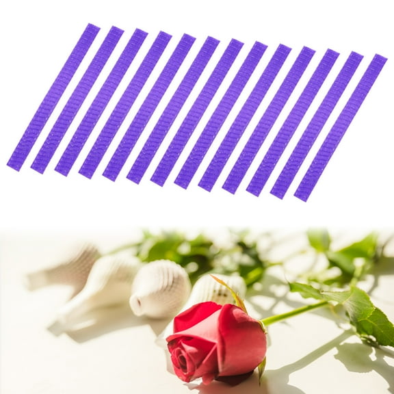 100 Pack Rose Buds Protection Mesh Flower Cover Net - Applying to Florist (Purple)