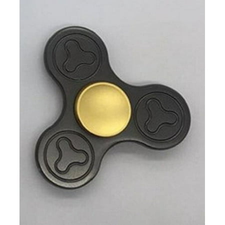 360 Fidget Spinner Toys,Zinc Alloy, for Relieving Stress, Continue to Spin for up to 2 to 3 minutes for Kids and Adults Color - Black