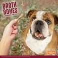 thumbnail image 6 of Nylabone Broth Bones Natural Dog Treats for Dogs, Bone Broth Dog Bones, Ham Flavor, For Small Dogs (20 Count), 6 of 10