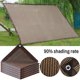 thumbnail image 2 of Red de lona parasol anti-UV para exteriores, malla de sombra gruesa, cubierta para cerca, toldo para jardín, balcón, lona para autos, carpas, 2 of 5