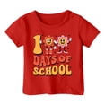 thumbnail image 3 of TZEWGL Cute Shirt For Newborn Summer Round Neck Short Sleeve Clothes For Newborns size 8-9T, 3 of 4