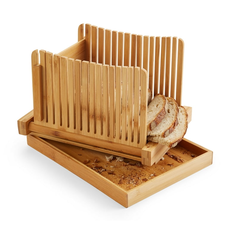 Geedel Foldable Bread Slicer Guide, Easy to Use Loaf Slicer, Great for Bread  Machine, Loaf, Toast 