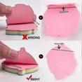 thumbnail image 3 of 10 Pads Sticky Notes Leaf Shaped - Self Stick Post Memo Cute Mixed Color, 3 of 4