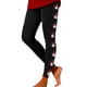thumbnail image 1 of Gibobby Pantimedias Termicas Mujer Leggings de pantalones de yoga estampados informales de San Valentín para mujer（Vino， M), 1 of 4