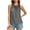 #001-Black, variant on Sleeveless Shirts for Women Gingham Print Crewneck Tops Loose Casual Blouses Lightweight Tops for Spring Summer Daily Work