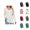 A-White, variant on Fall Shirts for Women 2025 Solid Color Pleated Front V-Neck Loose Fit Going Out Tops Long Sleeve Shirts for Women