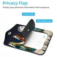 thumbnail image 3 of PhooArto 2 Pcs Luggage Tags, Running Horses Oil Painting Privacy Cover ID Label with Stainless Steel Loop and Address Card for Travel Bag Suitcase, 3 of 6