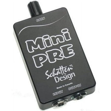 Schatten Mini Pre Belt-clip Guitar/Instrument Preamp with Volume